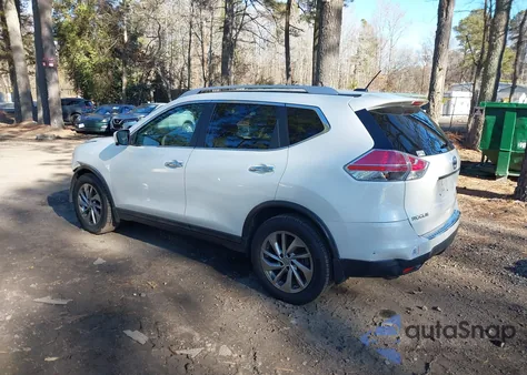 2015 Nissan Rogue Sl z USA, uszkodzony, nr VIN 5N1AT2MT2FC878589